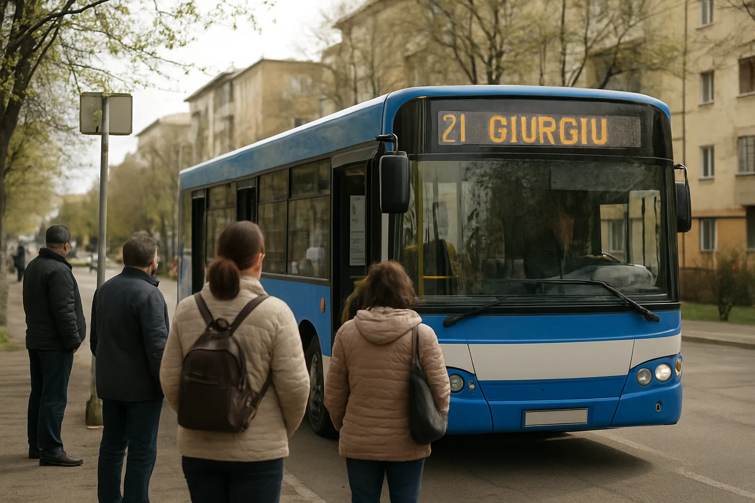 Situația transportului public din Giurgiu la început de primăvară 2026
