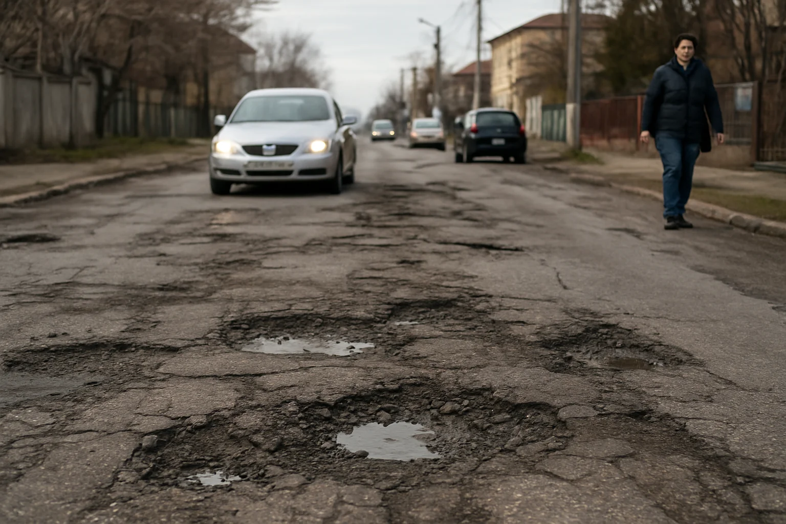 Starea infrastructurii rutiere în Giurgiu la începutul anului 2026