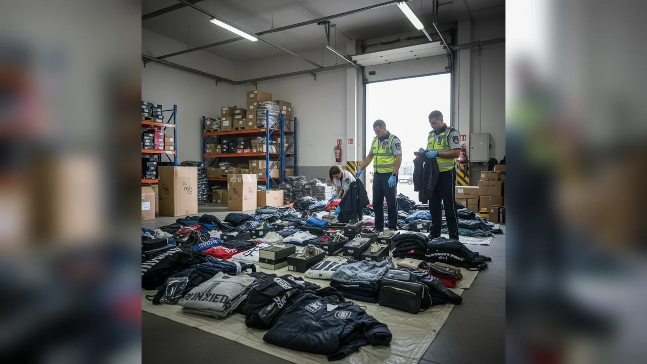 Sute de articole vestimentare suspecte, confiscate la PTF Giurgiu în urma unei acțiuni BLITZ